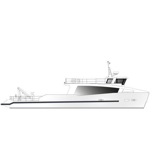 ヨット用サポート専用船 - 19 m YSV - ODC MARINE