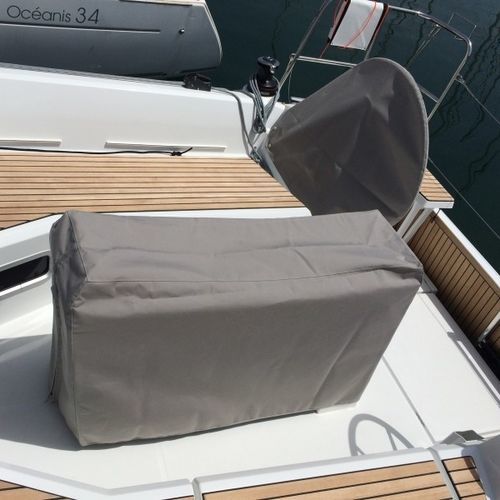 コックピット テーブル保護カバー - Oceanis 34.1 - TTOP Nautic - セールボート用 / PVC / 茶色