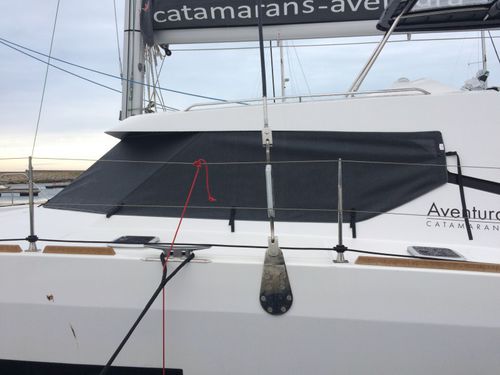 ボート用カーテン - Aventura 44 - TTOP Nautic - 外側 / Aventura Catamarans用