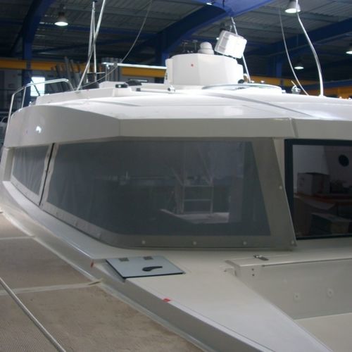 ボート用カーテン - bal4.0fl-ri - TTOP Nautic - フロントガラス用 / Catana用