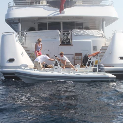 船外機インフレータブルボート - SEAMASTER  - Polaris boat - 折り畳み式 / センターコンソール / 8人
