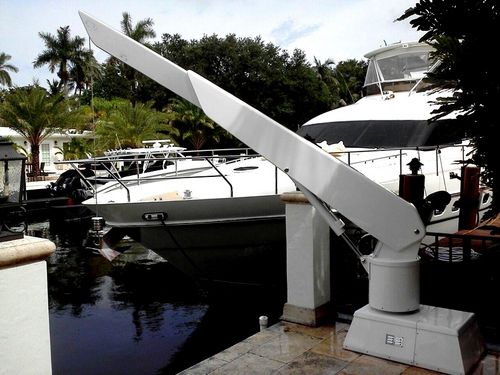 ボート用ダビット - LG series - UMT MARINE LLC - 油圧式