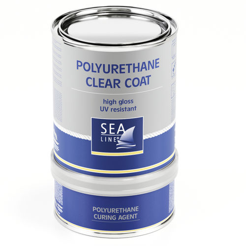 ボート用プライマー - CLEAR COAT - Sea-Line Troton sp. zo.o. - 木材用 / 多目的 / ポリウレタン
