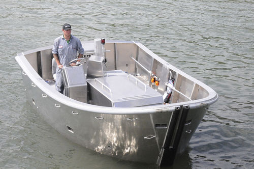 業務用漁船業務用ボート - 18’ Seine Skiff - Rozema Boats Works - 船内機 / アルミニウム