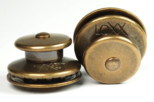 ボート用スナップファスナー - LOXX antique - Schaeffertec GmbH - カバー用 / 真ちゅう製