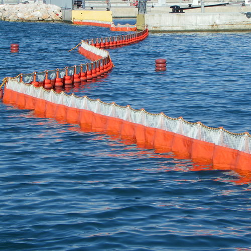 公害防止流木止め - Okean-NetBoom - Okeanis - Floating Booms & Barriers - 浮き / 恒久的 / 穏水用