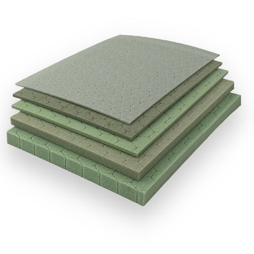 フォームコア材 - 3D|CORE™ PET GR - 3D|CORE GmbH & Co. KG - ハニカム ステッチ / 高性能 / リサイクル済み