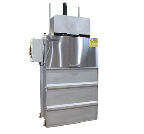 ボール紙廃棄物圧縮機 - DT-1000B - DELITEK - 紙 / 船用