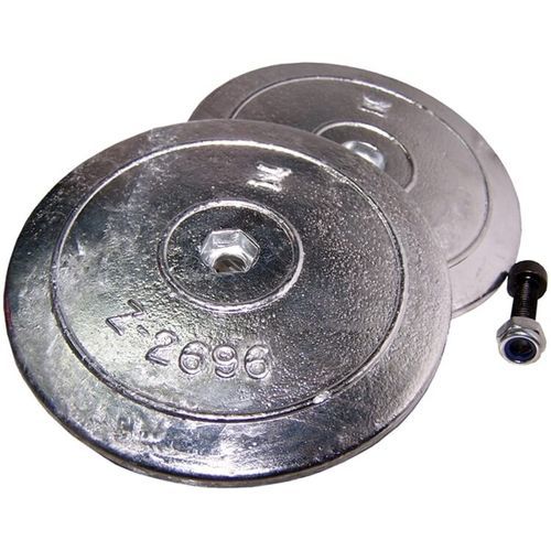 ボート用犠牲陽極 - Z-2696 - Zineti SAU - Cathodic Protection - 亜鉛 / フラップ用 / 舵用