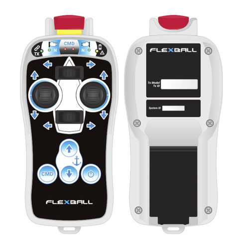 ワイヤレスリモコン - 4500 WRC - FLEXBALL ITALIANA - 推進装置用 / 揚錨機 / ボート用
