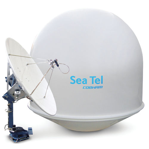 TVアンテナ - Sea Tel 6004 - Cobham - 衛星 / Ku-band / ボート用