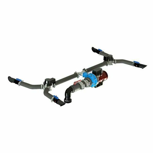 船首スラスタ－ - WS-JTCH-90-24/48V - Jet Thruster - 船尾 / 組み込み式 / ボート用