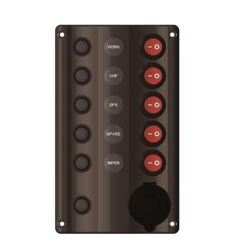 ボート用電子ボード - 10226-BK - AAA WORLD-WIDE ENTERPRISES LTD. - 電流