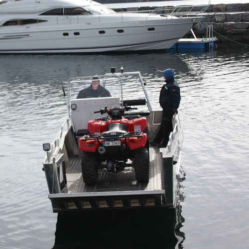 上陸用舟艇業務用ボート - S 690 WT - MS Boat - 船外機 / アルミニウム