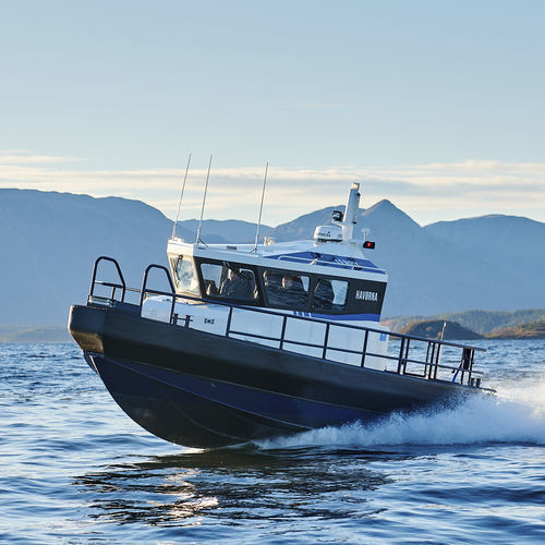 監視船業務用ボート - FF33 MK2 SEAWORK SHUTTLE - HUKKELBERG BOATS - 救助船 / 作業船 / 客船