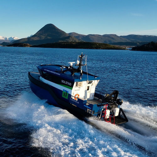 潜水サポート船業務用ボート - FF X-55 M4 LDC - HUKKELBERG BOATS - 船内機 / ディーゼル / インボードウォータージェット