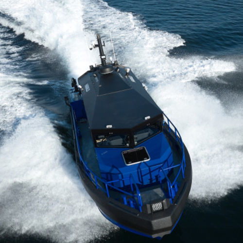 業務用漁船業務用ボート - FLYING FISH 37 MK3 ROV - HUKKELBERG BOATS - インボードウォータージェット / 船内スターンドライブ / アルミニウム
