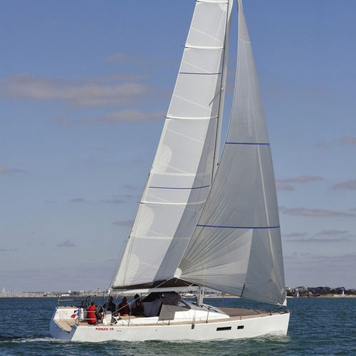 クルージングヨット - Ponza 35 - WindPearl Yachts - ツインステアリングホイール