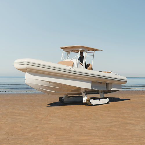 船外機インフレータブルボート - X100 White Edition - Iguana Yachts - ツインエンジン / RIB / センターコンソール