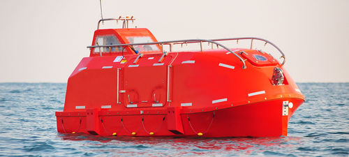 クローズ救命艇 - HLB series - Hyundai Lifeboats Co., Ltd.  - 船用