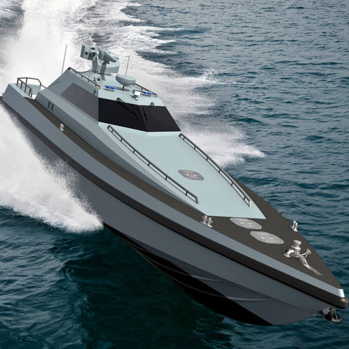 監視船業務用ボート - 65 HARPOON - ARES Shipyard - 船内機 / アルミニウム