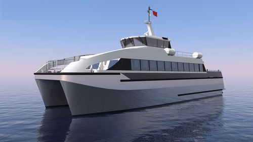 カタマラン旅客フェリー - 26 CF - ARES Shipyard - アルミニウム