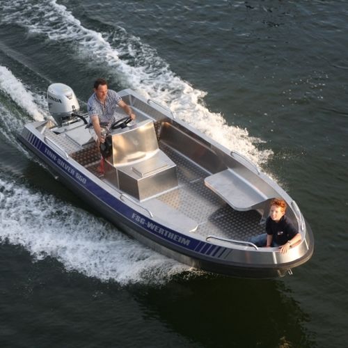 船外機ディンギー - 550 (DCI-Approved) - Tinn-Silver aluminium boats - オープン / 釣り用 / アルミニウム