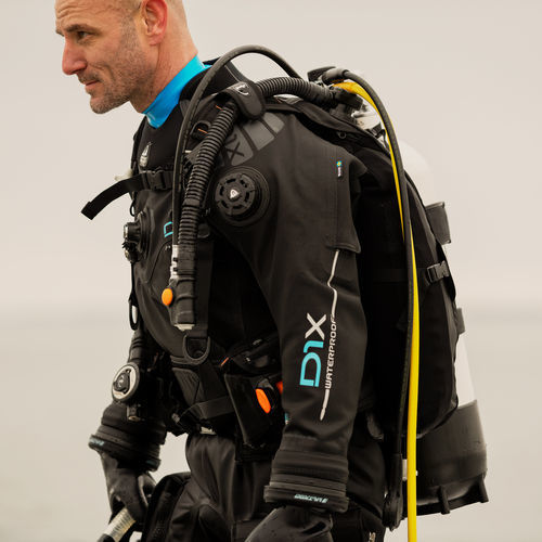 ダイビング　ドライスーツ ダイビングドライスーツ - D1X - Waterproof Diving GmbH - 一体型