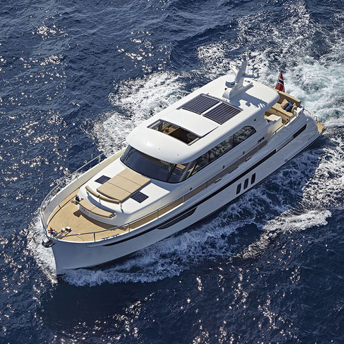 クルージングモーターヨット - 59S LONG RANGE - Steeler Yachts - ダイビング / ハードトップ / 操舵室あり