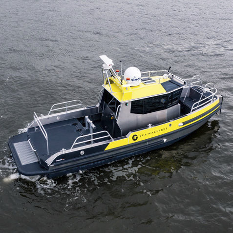 サービス船業務用ボート - HARBOUR 90 - STORMER MARINE - インボードウォータージェット / アルミニウム