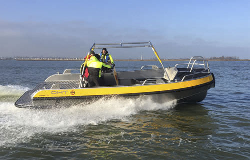 救助船業務用ボート - HARBOUR 75 - STORMER MARINE - ライン・ハンドリング船 / インボードウォータージェット / アルミニウム