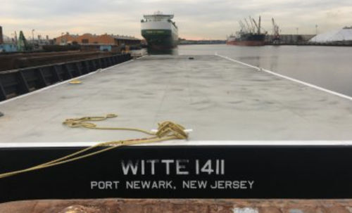 バージ専用船 - Witte 1411 - Donjon Marine