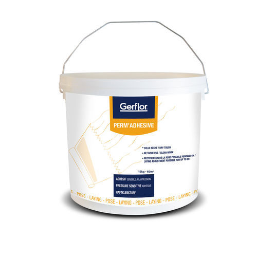アクリル接着剤 - PERM'ADHESIVE - GERFLOR - 1液タイプ / 溶媒なし / 多目的