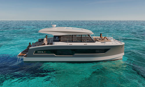 カタマランエクスプレスクルーザー - MY4.S - Fountaine Pajot Motor Yachts - 船内機 / ツインエンジン / ハードトップ