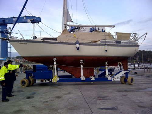 ハンドリング用トレーラー - CVA SERIES - YPMarinas - ヨット用 / 造船所用 / 自走式