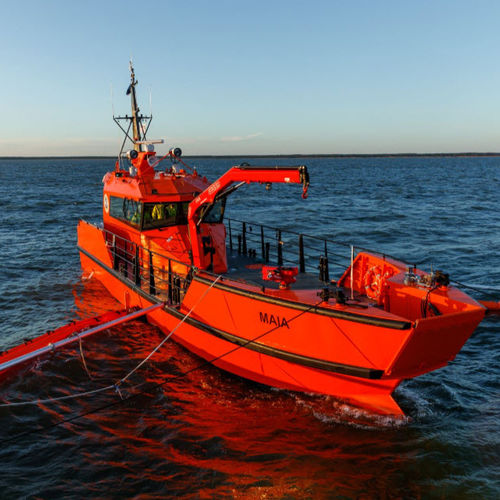 流出油回収船業務用ボート - MAIA - Baltic Workboats AS - 船内機 / アルミニウム