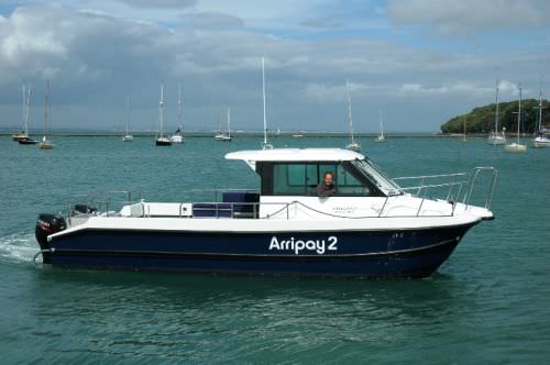乗組員ボート業務用ボート - Arripay II - Cheetah Marine - カタマラン / 船外機