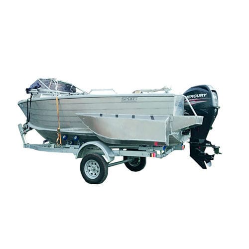 作業船業務用ボート - Seaya 480D - Qing Dao Hvon Boat Co., Ltd. - 船外機 / アルミニウム / 牽引