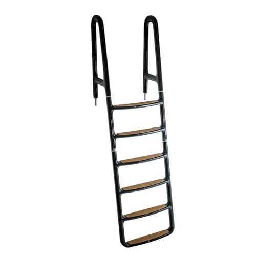 ボート用はしご - C-QUIP INTERNATIONAL LTD. - 固定式 / 水泳 / 後甲板用