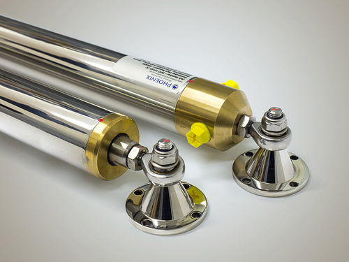 ボート用シリンダー - PHOENIX MARINE SOLUTIONS - 油圧式 / 後甲板用 / ステンレス製