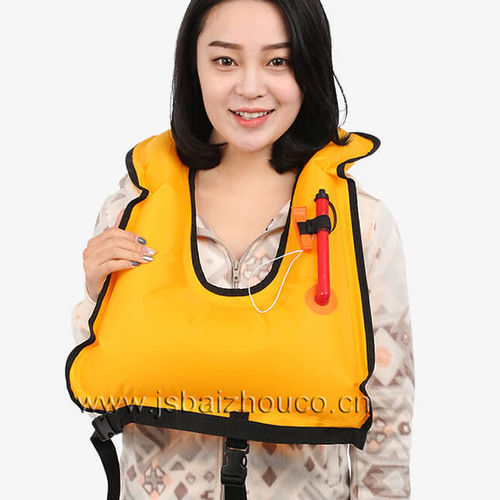 水上スポーツ用浮力補助具 - JBY-7236 - Jiangsu Baizhou Safety Technology Co,.ltd. - 男性用 / オレンジ / 赤