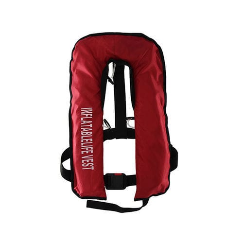 自己膨脹救命胴衣 - Jiangsu Baizhou Safety Technology Co,.ltd. - 150 N / ユニセックス / 赤