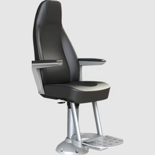 舵用シート - Alutech 200 - Seat Innovation - ボート用 / 肘掛け付 / スライド式