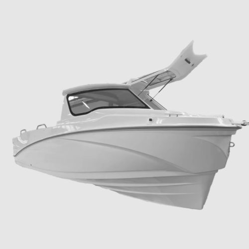 船外機漁船 - Driftmark 22 Cuddy - Driftmark Marine - デュアルコンソール / 釣り用 / グラスファイバー