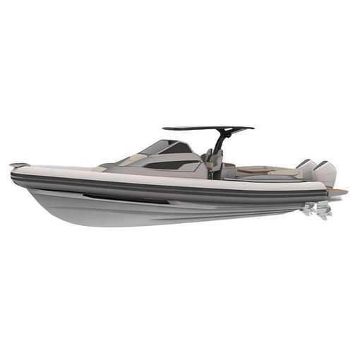 船外機インフレータブルボート - 1100 - Breva Marine - ツインエンジン / RIB / オープン