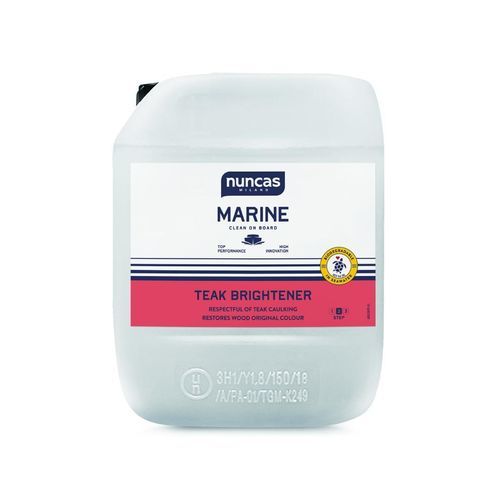 テッククリ－ナ－ - Marine Teak Brightener - 5000ml - Nuncas Italia S.p.A. - 木材用 / ボート用 / 生分解性