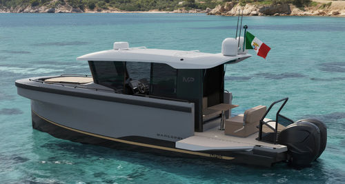 船外機エクスプレスクルーザー - MP10 - Marcopolo Yachts by 3AF Shipyard S.r.l - ツインエンジン / ハードトップ / グラスファイバー