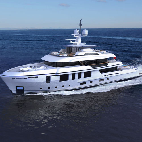 クルージングスーパーヨット - ONE-OFF - Cantiere Delle Marche - トロール船 / 高部操舵室 / キャビン6室