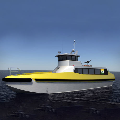 乗組員ボート業務用ボート - 2300 CTV - ARESA SHIPYARD - インボードウォータージェット / GRP