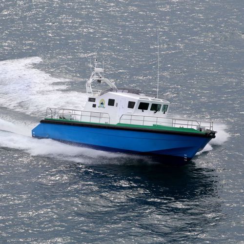 監視船業務用ボート - 1800 CPV FIGHTER  - ARESA SHIPYARD - インボードウォータージェット / GRP / アルミニウム